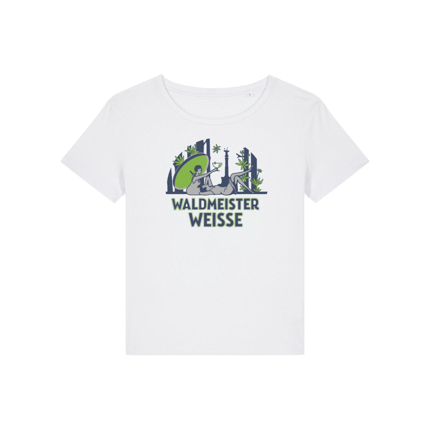 Lade das Bild in den Galerie-Viewer, T-SHIRT LADIES / Waldmeister Weisse