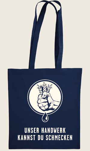 Lade das Bild in den Galerie-Viewer, STOFFBEUTEL LEMKE / Marine & Anthrazit