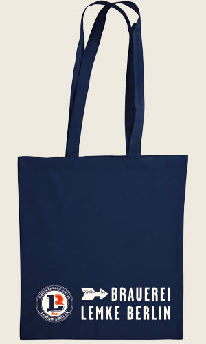 Lade das Bild in den Galerie-Viewer, STOFFBEUTEL LEMKE / Marine & Anthrazit