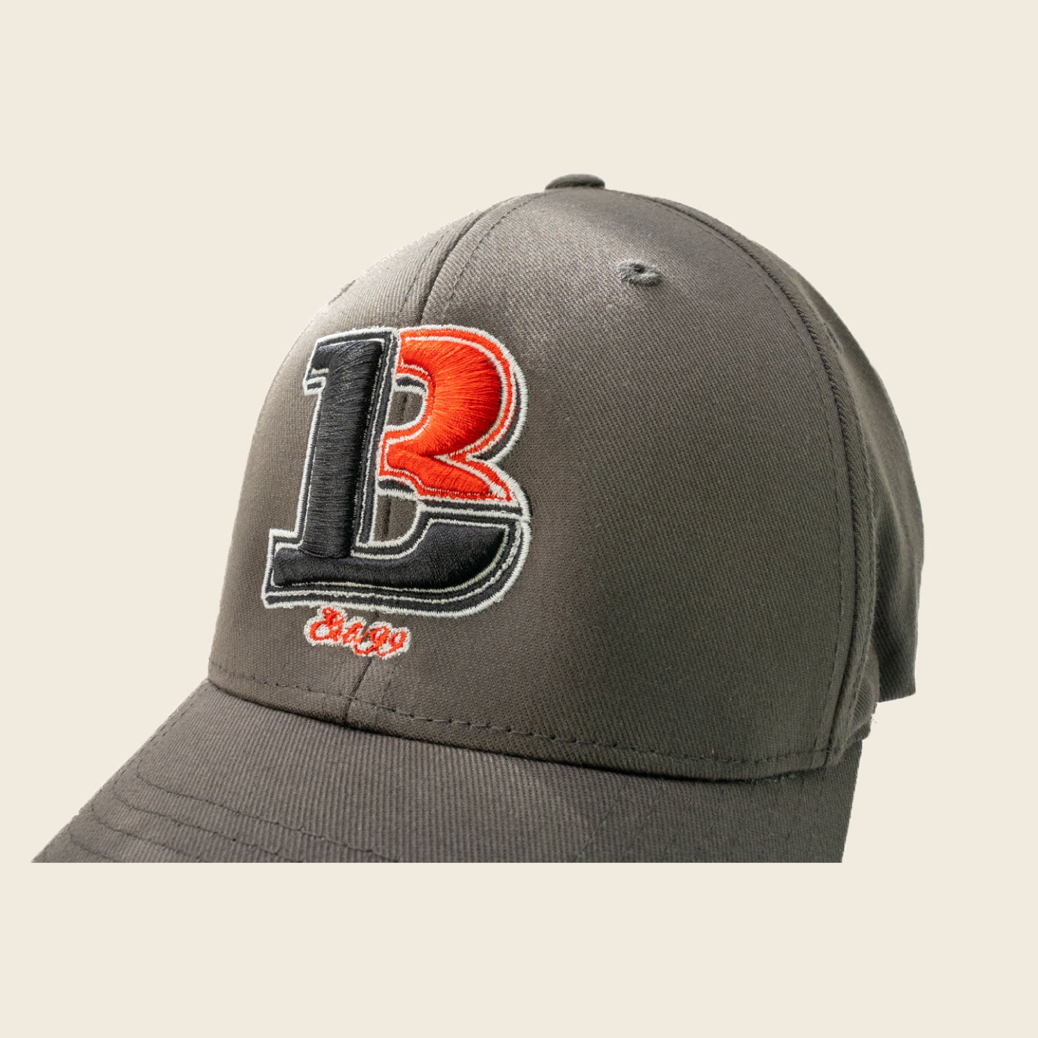 Lade das Bild in den Galerie-Viewer, BASECAP „LB“ LOGO / GEBOGEN