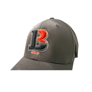 BASECAP „LB“ LOGO / GEBOGEN